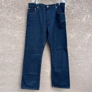 NEW! Levi’s 517 jeans size 38x32 dark rigid‎ men's casual work blue denim